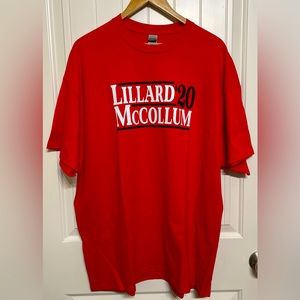 Lillard McCollum 2020 T-shirt XXL Portland Trail Blazers Damian Lillard McCollum